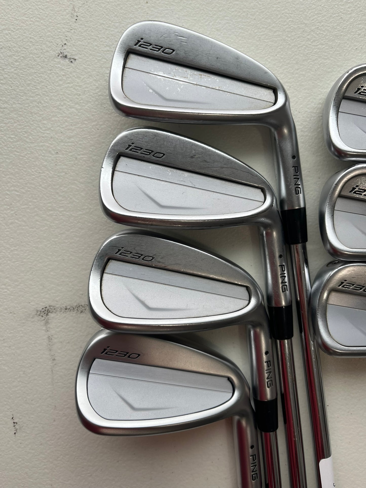 Ping i230 Iron Set 4-PW Black Dot Project X Rifle Extra Stiff Flex Standard NICE