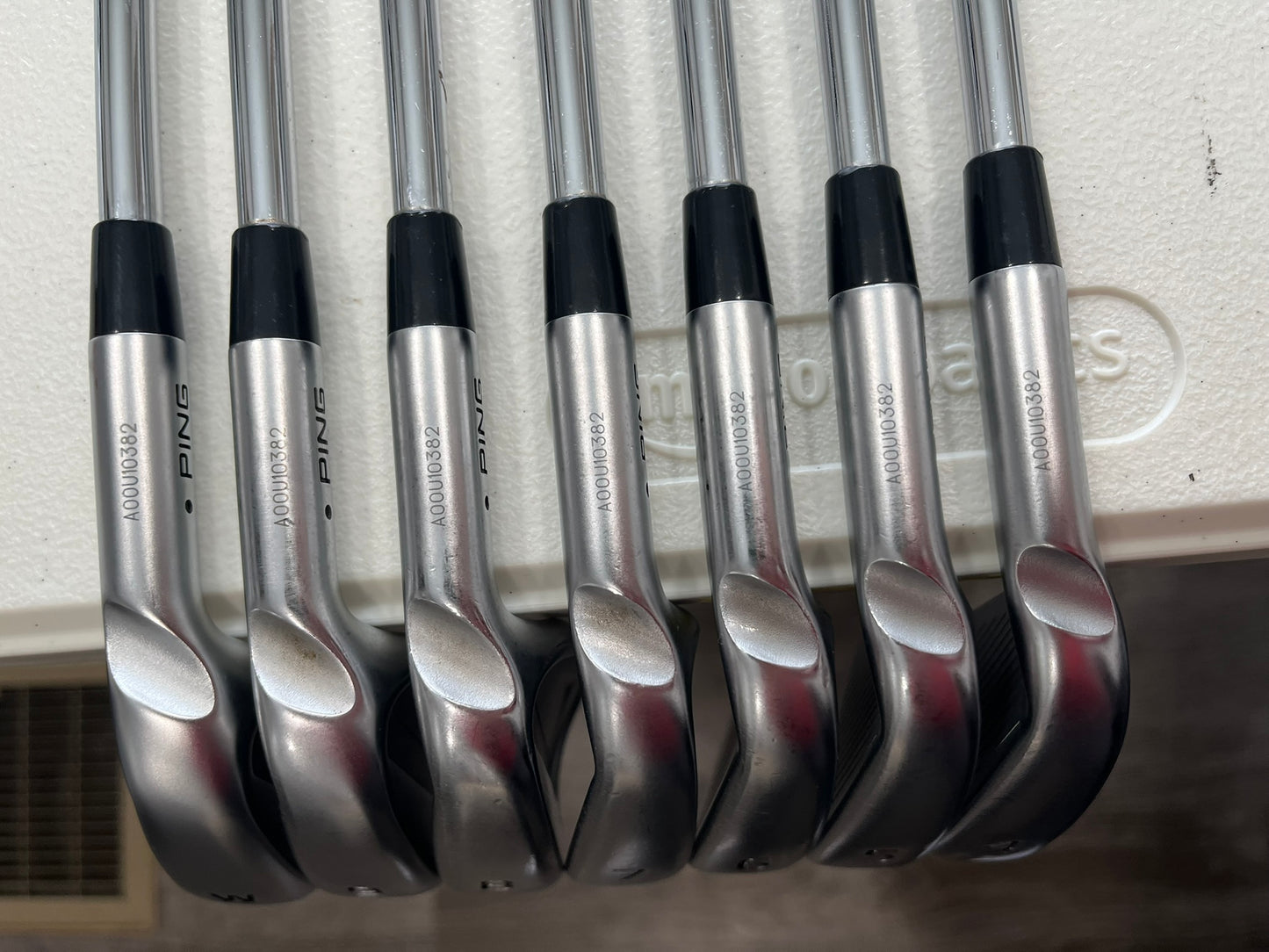 Ping i230 Iron Set 4-PW Black Dot Project X Rifle Extra Stiff Flex Standard NICE