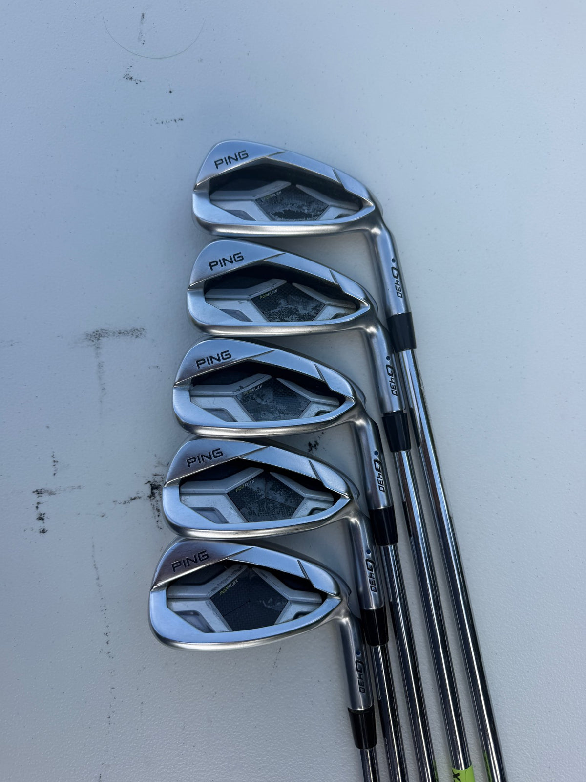 Ping G430 Iron Set 6-PW Blue Dot AWT 2.0 Regular Flex +1/4"