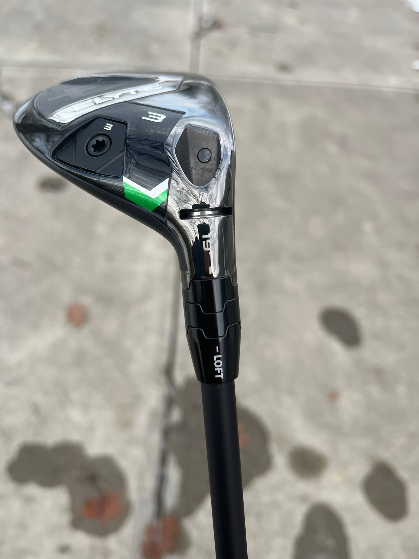 Callaway Elyte 3 Hybrid 19° MMT 80 Extra Stiff Flex 40.25″ +HC NEAR MINT