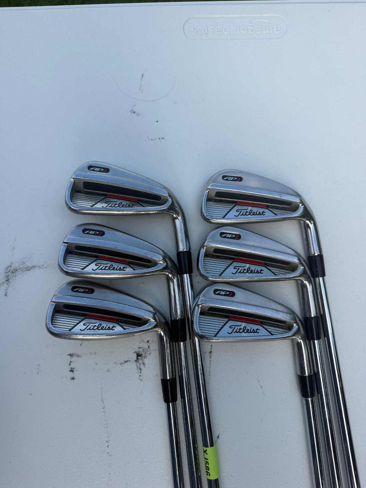 Titleist AP1 Iron Set 4-9 Project X Rifle 5.0 Regular Flex -1/4"
