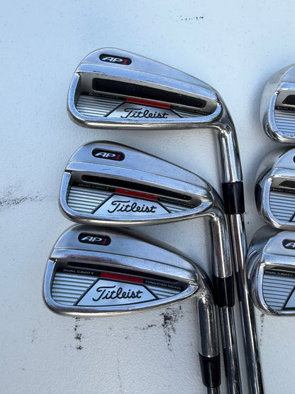 Titleist AP1 Iron Set 4-9 Project X Rifle 5.0 Regular Flex -1/4" — photo 2
