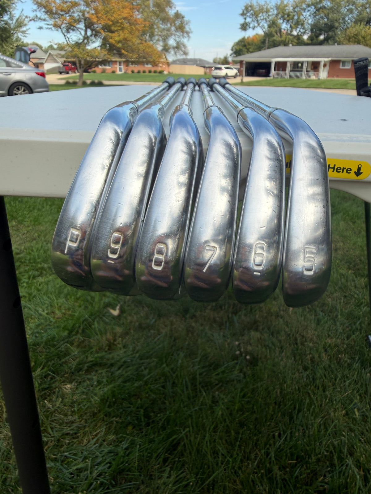 Mizuno Pro 245 Iron Set 5-PW Dynamic Gold Mid 115 Stiff Flex +1 1/4" NICE — photo 10