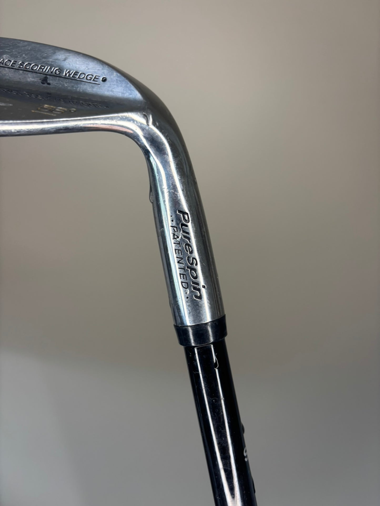 Photo of PureSpin Diamond Face Sand Wedge 56° Stiff Flex Purespin Thick Graphite