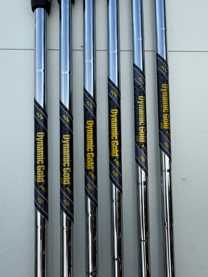 Mizuno Pro 245 Iron Set 5-PW Dynamic Gold Mid 115 Stiff Flex +1 1/4" NICE — photo 12