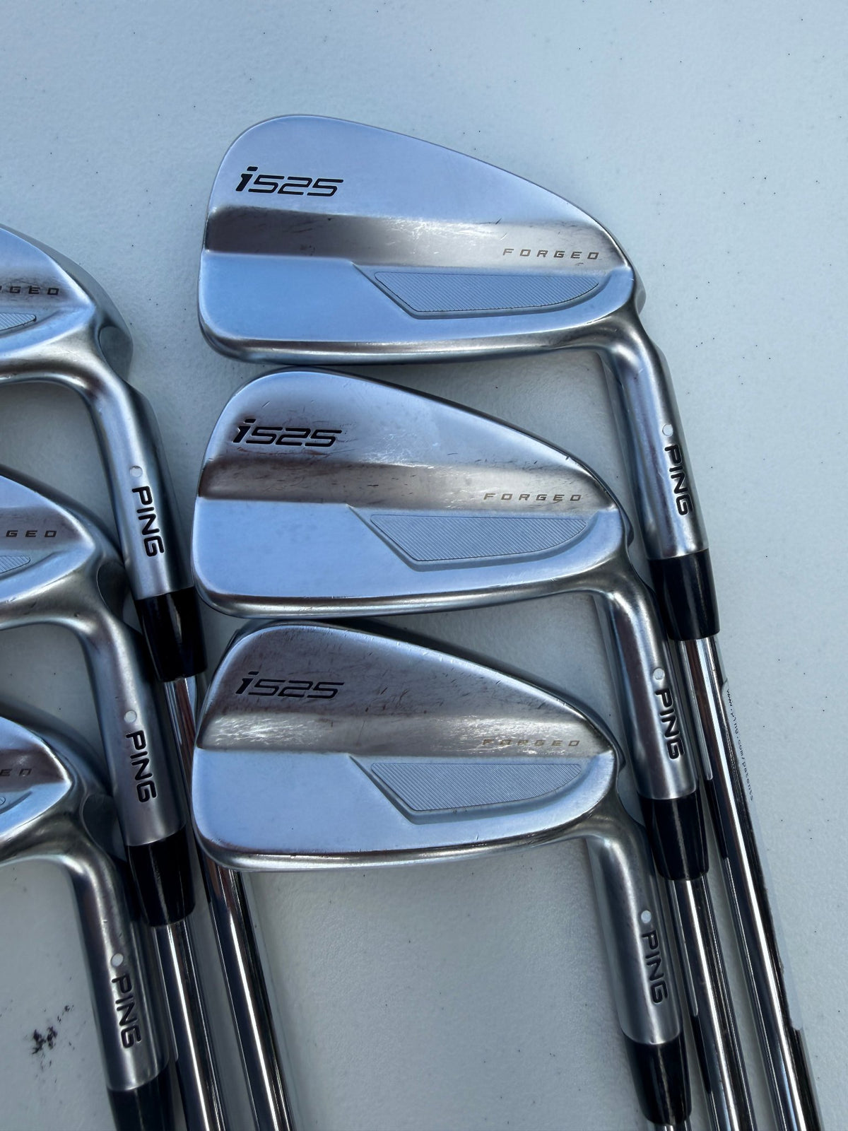 Ping i525 Iron Set 5-PW White Dot Dynamic Gold S300 Stiff Flex +1.25" NICE — photo 3
