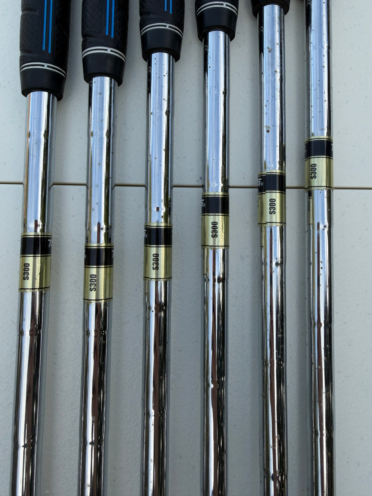 Ping i525 Iron Set 5-PW White Dot Dynamic Gold S300 Stiff Flex +1.25" NICE — photo 13