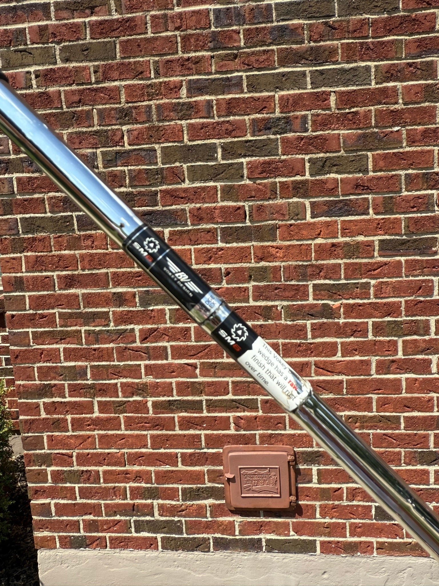 Photo of Vokey SM6 Raw Lob Wedge 60° Wedge Flex