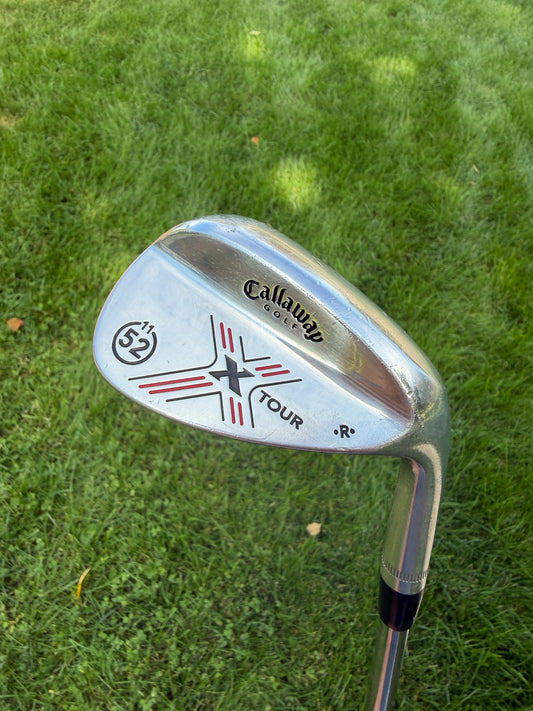 Callaway X-Tour Satin Gap Wedge 52° / 11 Wedge Flex 35.75" NICE