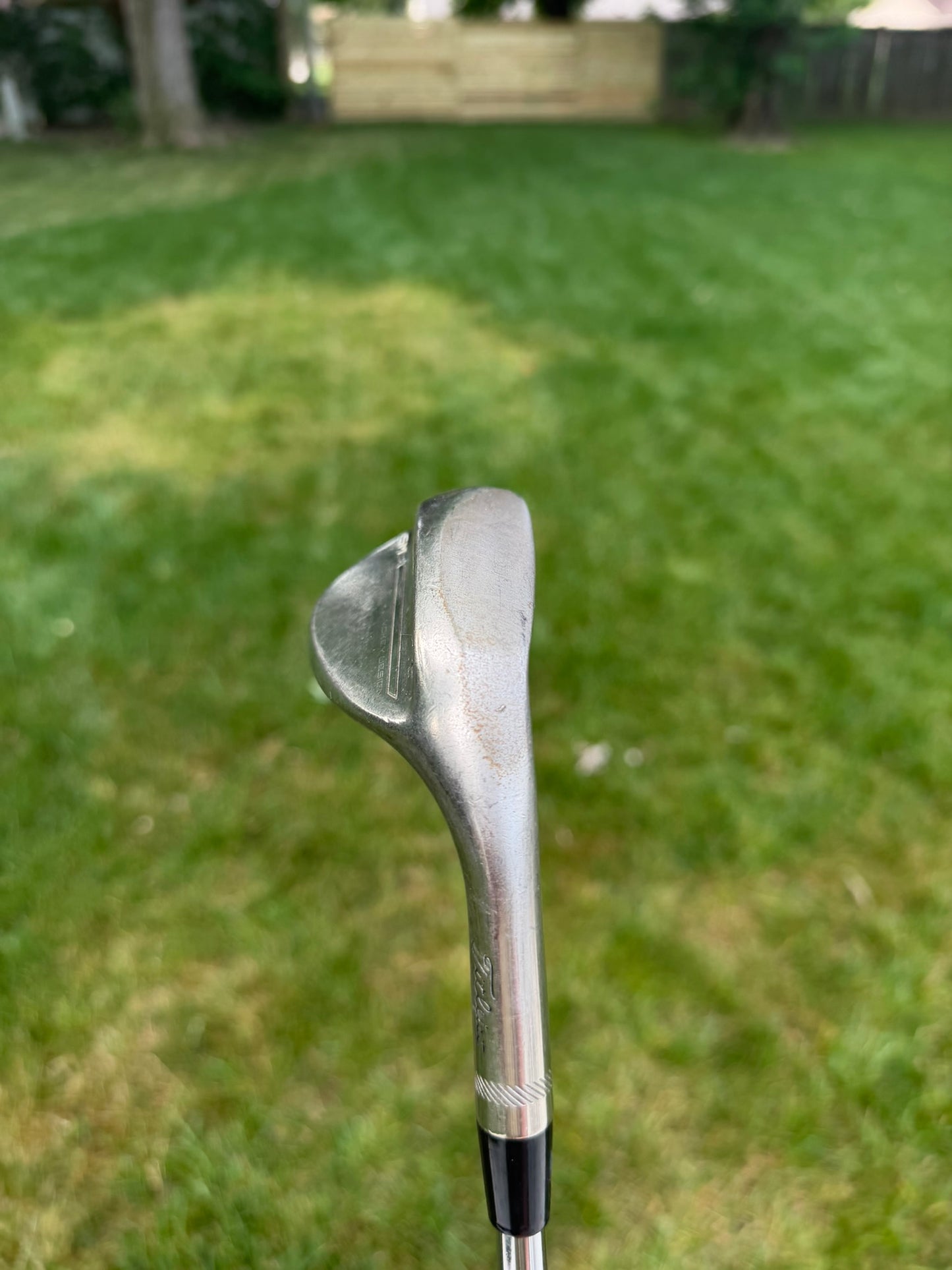 Titleist Vokey SM9 Brushed Steel Lob Wedge 60° / 8 Wedge Flex 35.25" NICE