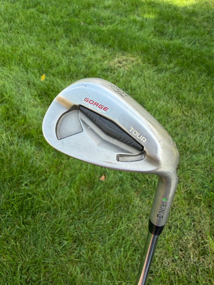 Ping Tour Gorge Sand Wedge 54° Green Dot KBS Tour 120 Stiff Flex 36"