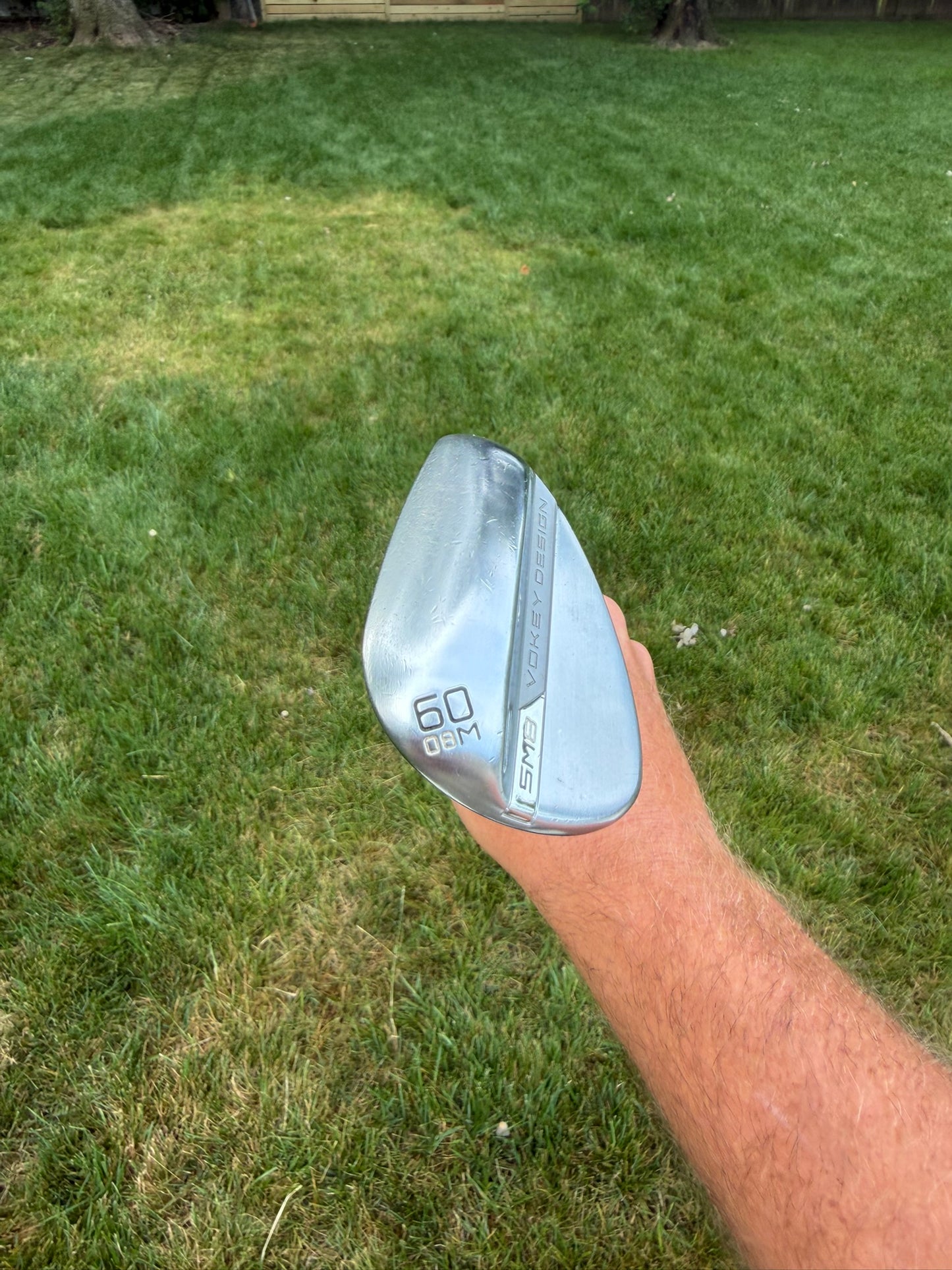 Titleist Vokey SM8 Tour Chrome Lob Wedge 60° / 8 Wedge Flex 35.25" NICE