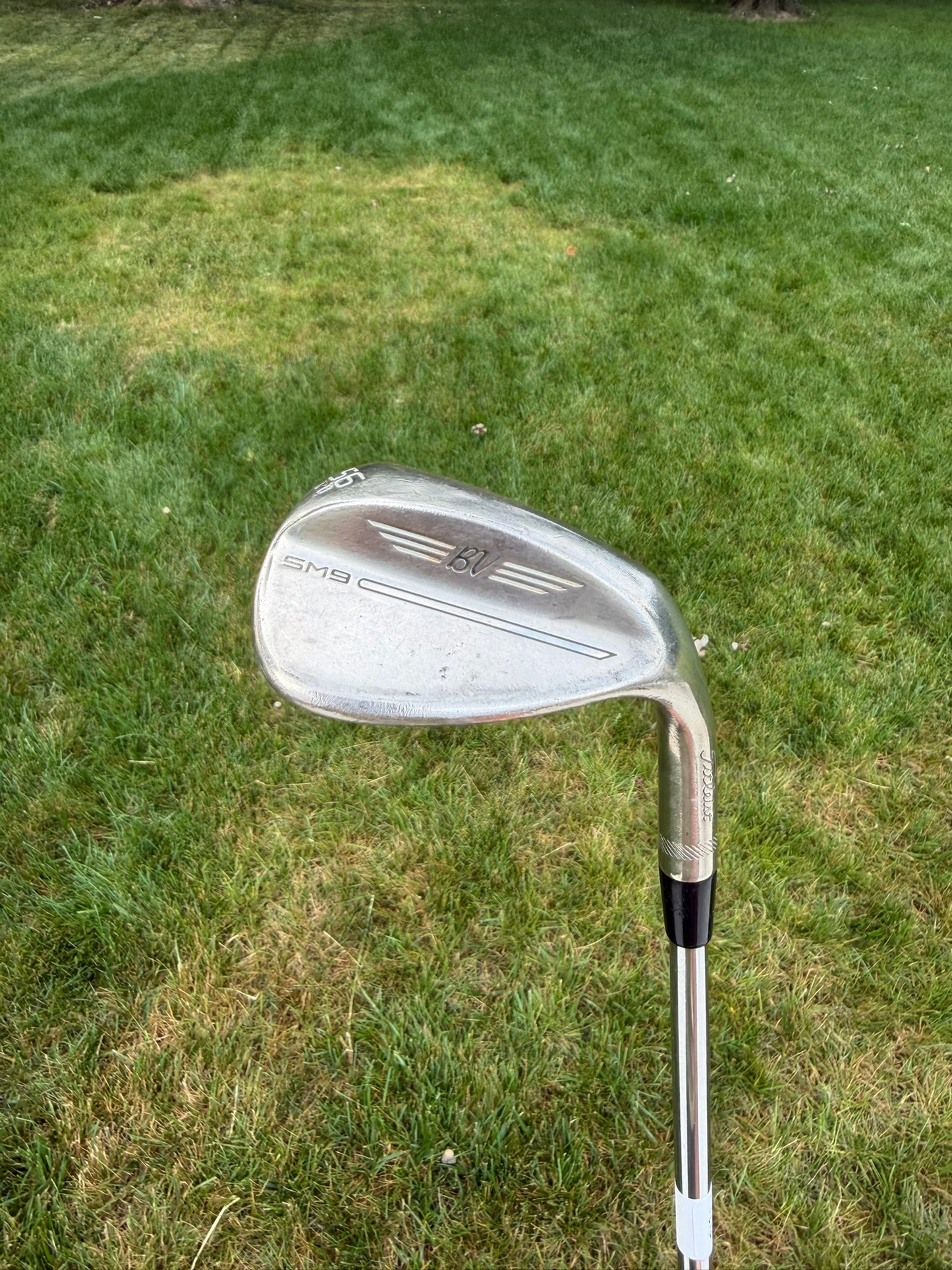 Titleist Vokey SM9 Brushed Steel Sand Wedge 56° / 12 Wedge Flex 35.25"