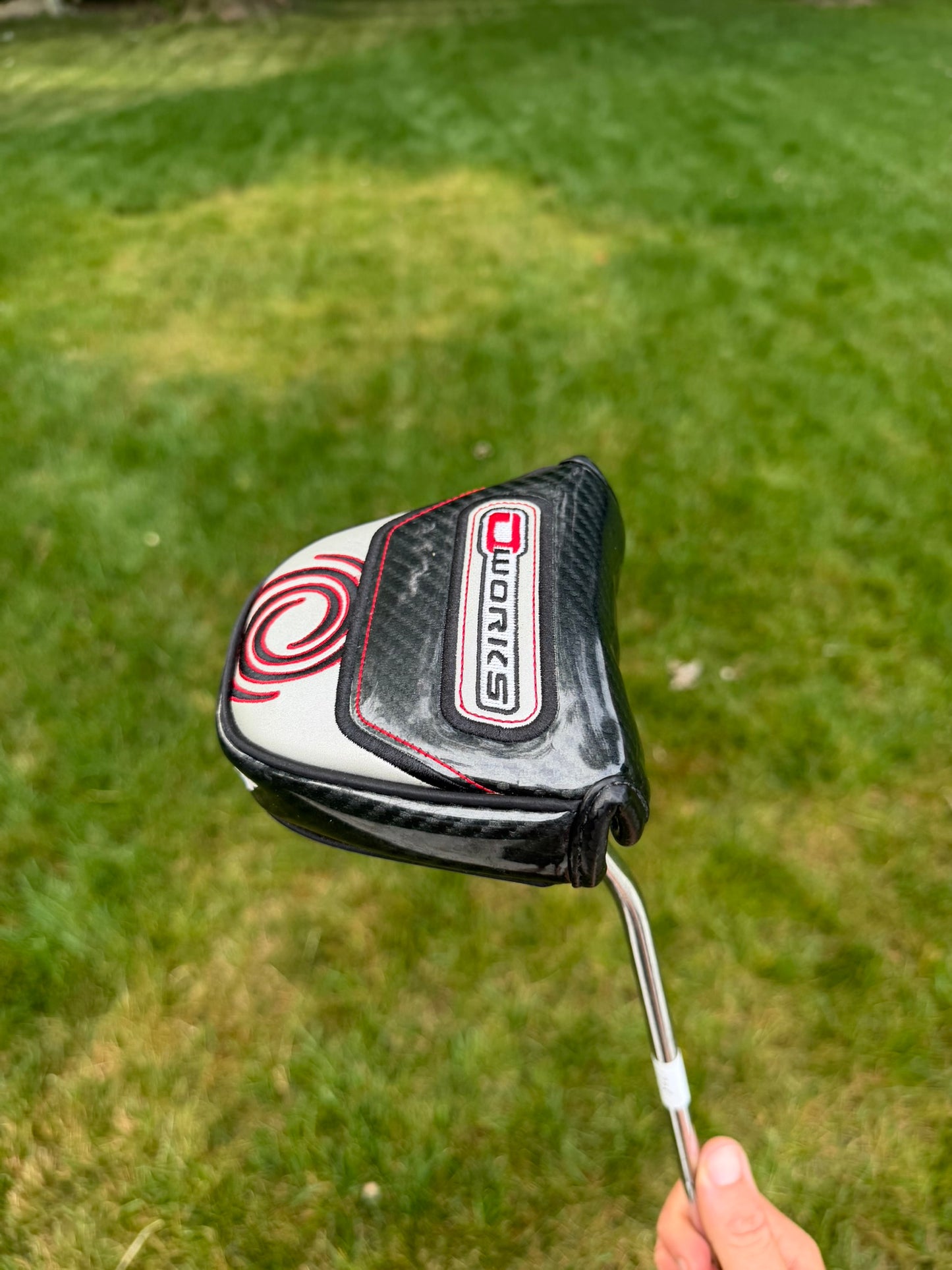 Odyssey Versa #7 Black White Black Putter 34" +HC NICE