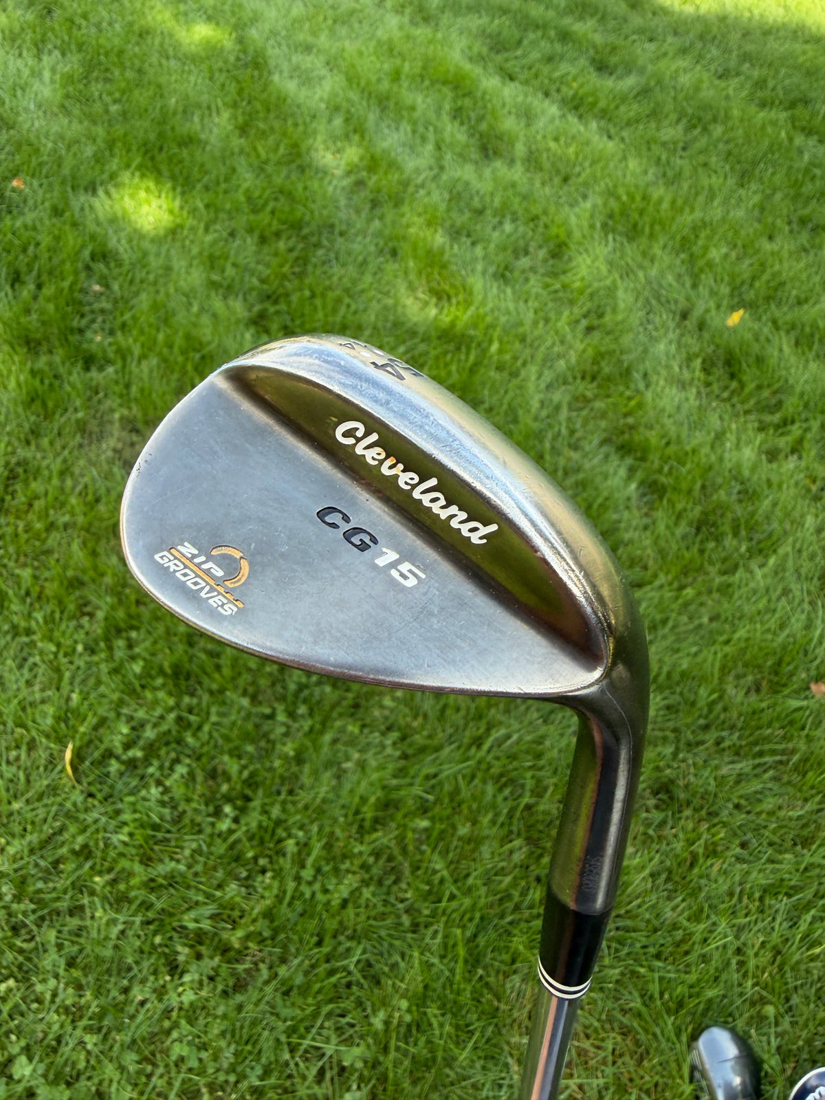 Cleveland CG15 Black Pearl Sand Wedge 54° / 14 Traction Wedge Flex 35.75" NICE