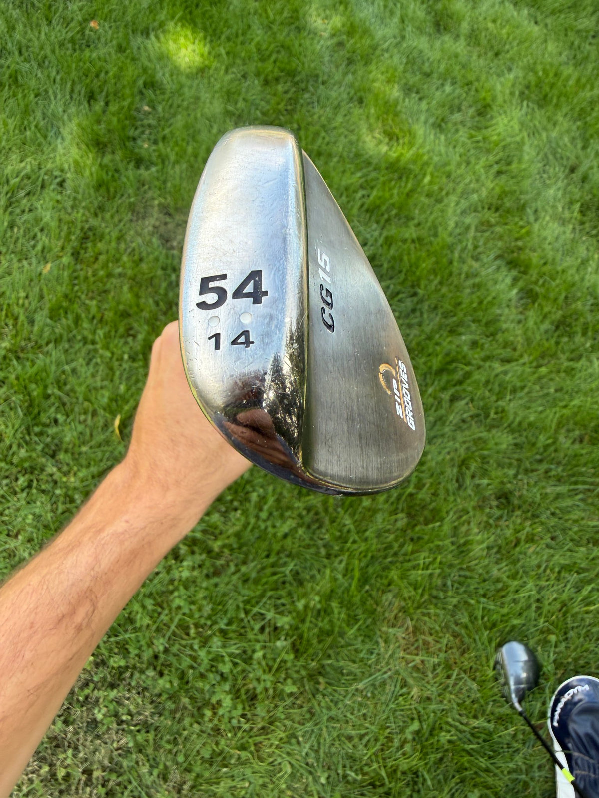 Cleveland CG15 Black Pearl Sand Wedge 54° / 14 Traction Wedge Flex 35.75" NICE — photo 4