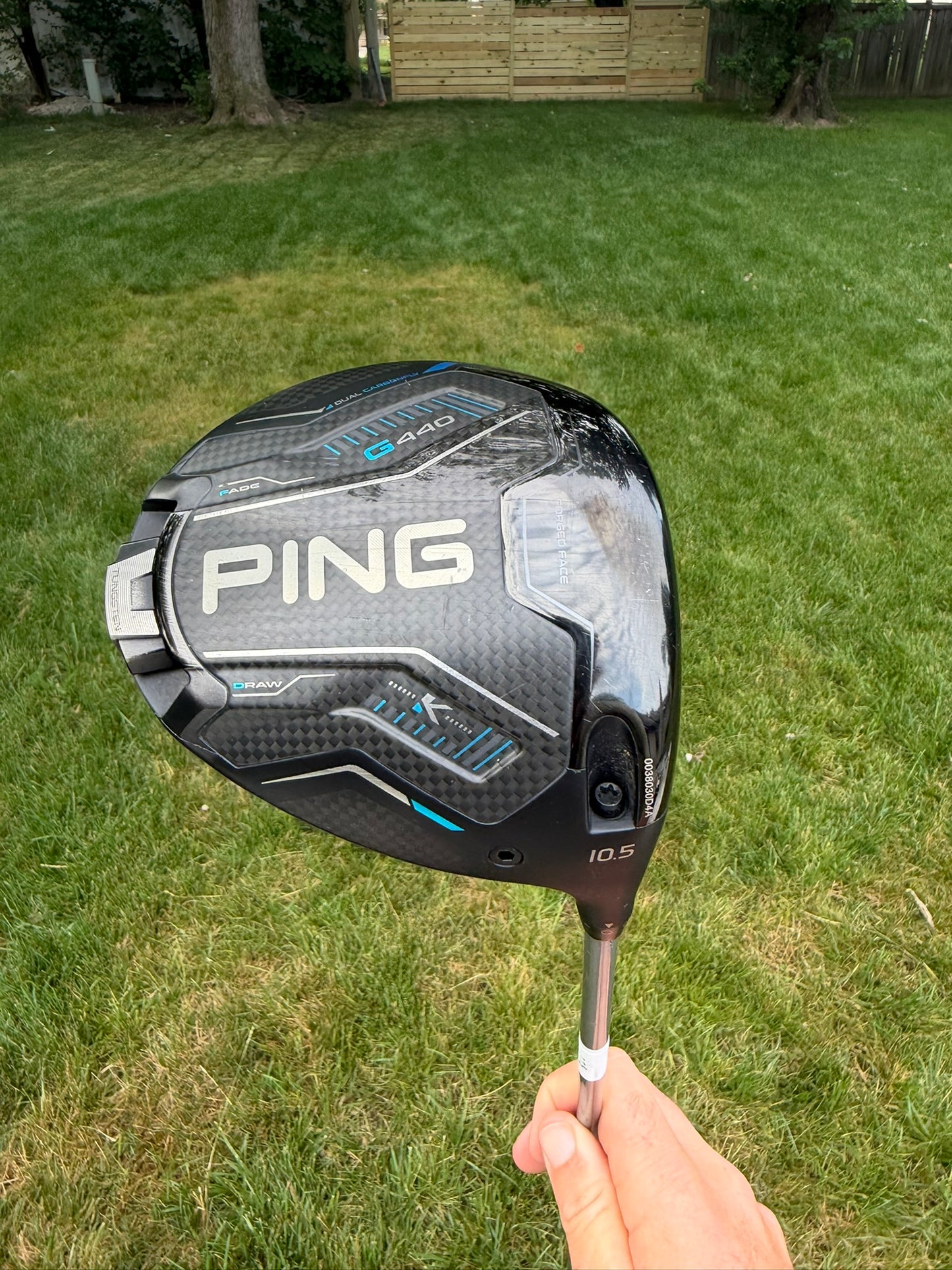 Ping G440 K Driver 10.5° Alta Quick 45G Senior Flex 45" +HC NICE