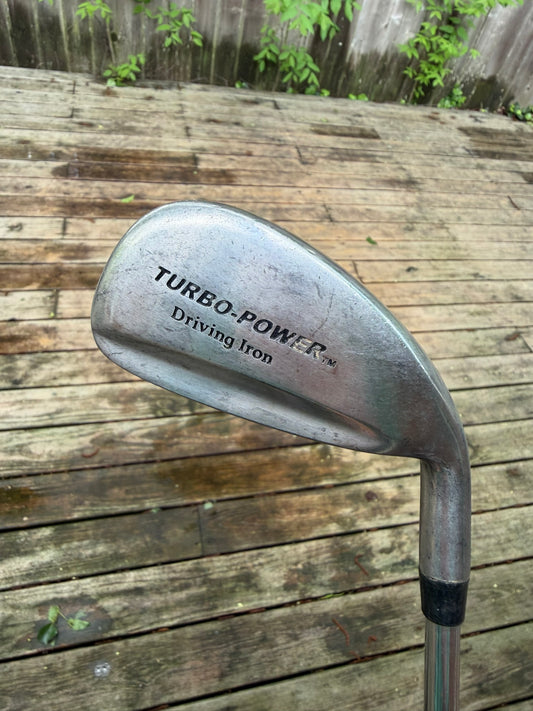 Turbo-Power Driving Iron 1-Iron 15° Command Stiff Flex 41″