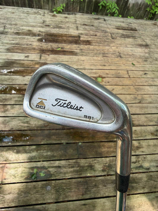 Titleist DCI 981 4-Iron Tri Spec Regular Flex 38.75″ NICE