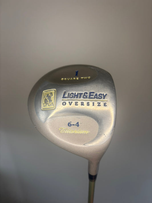 LPGA Square Two Oversize Driver Light & Easy Ladies Flex 44.25″ NICE