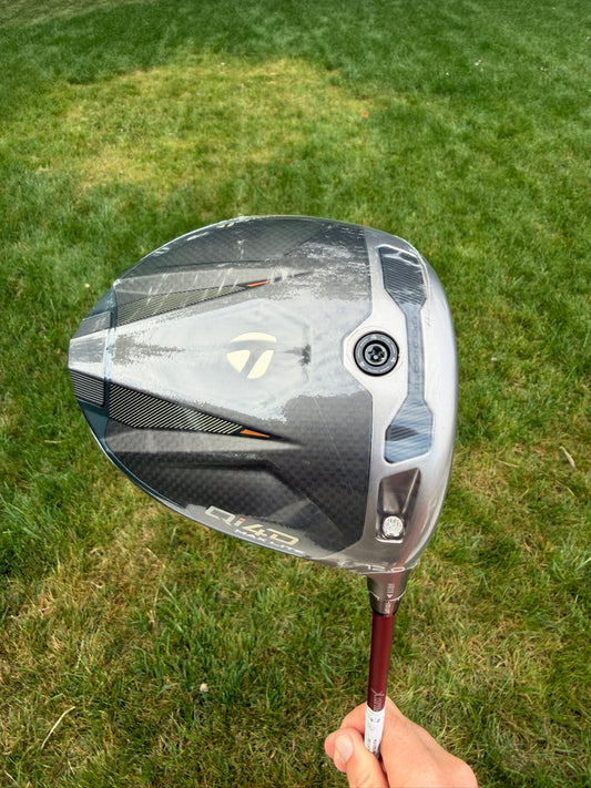 Taylormade Qi4D Max Lite Driver 12° Denali Frost Red Ladies Flex 43.5" +HC NEW