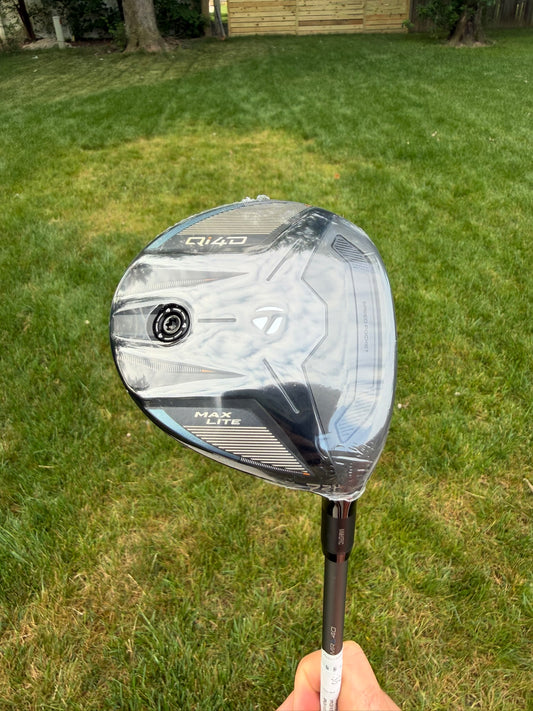 Taylormade Qi4D Max Lite 7-Wood 21° REAX MR Blue Ladies Flex 40.5" +HC NEW