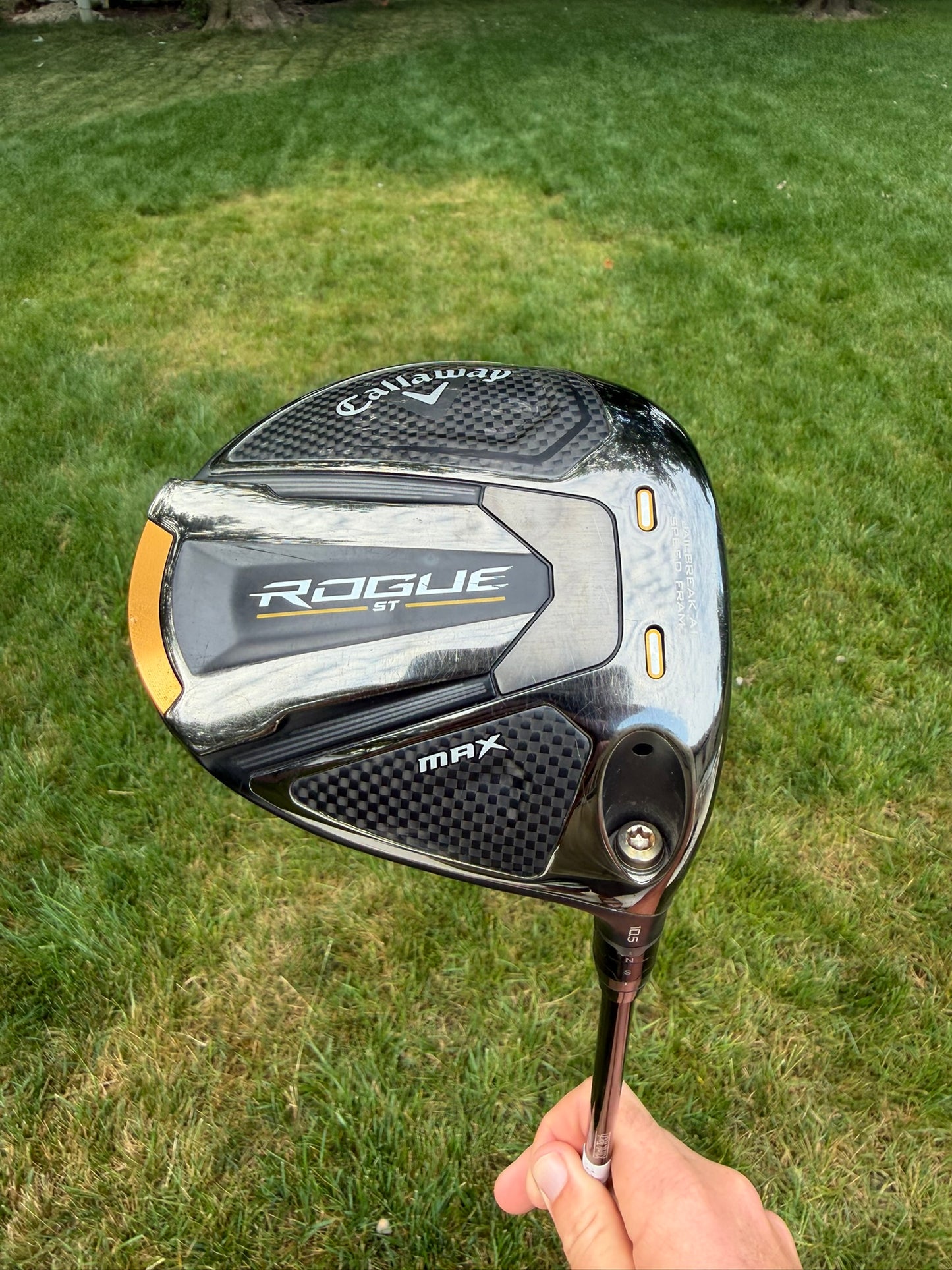Callaway Rogue ST Max Driver 10.5° Tensei AV Blue Stiff Flex 45.25" +HC NICE