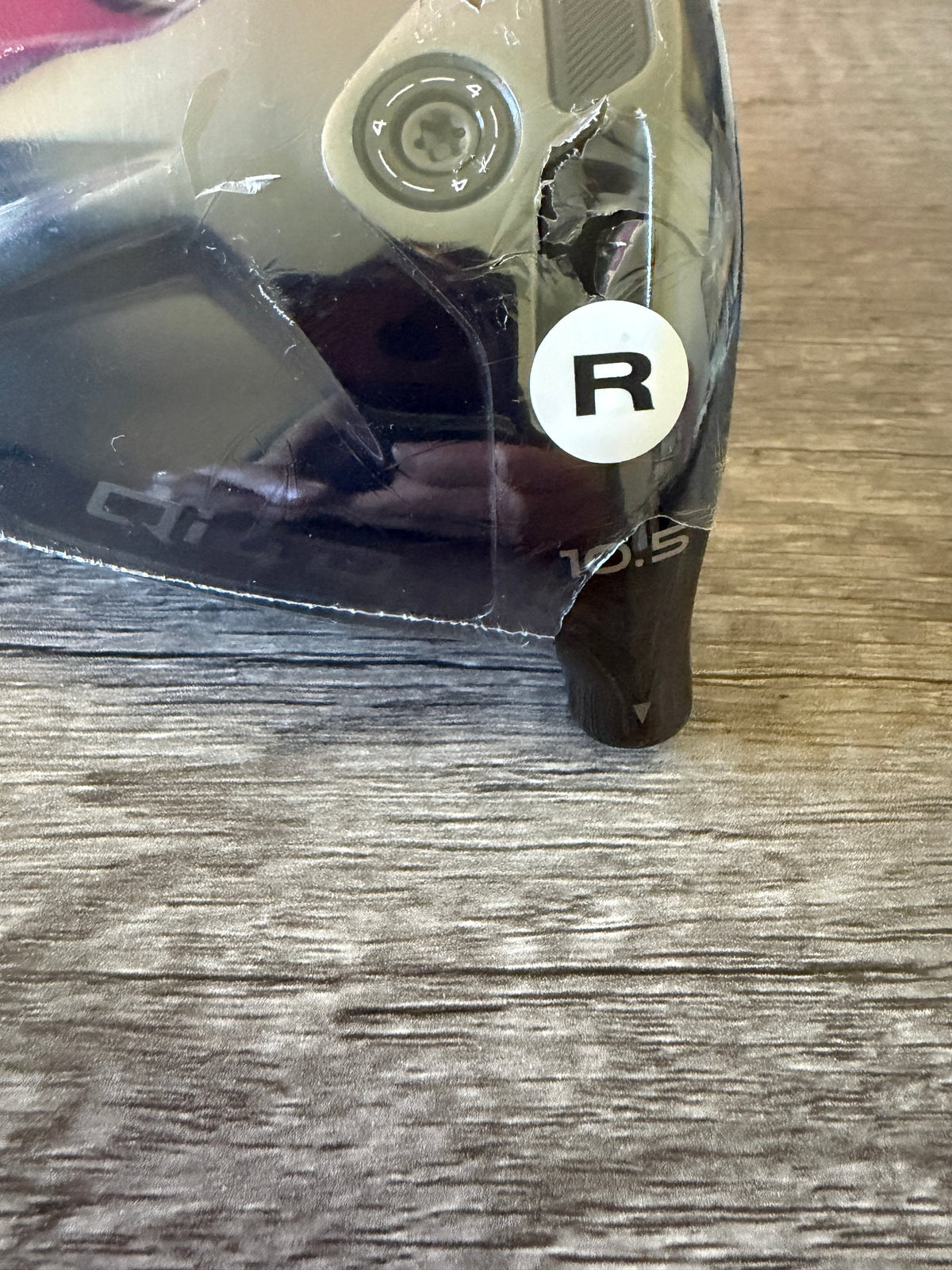 TaylorMade Qi4D Shadowfall Driver 10.5° Head Only NEW — photo 2