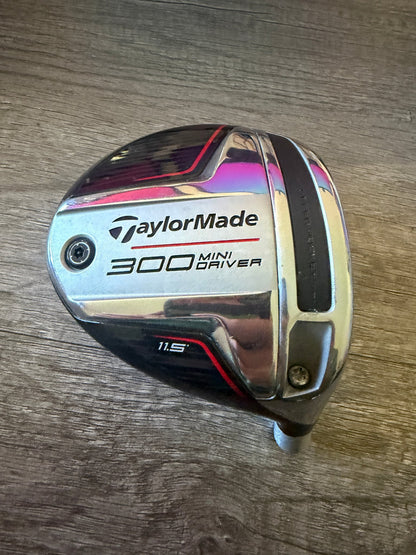 TaylorMade 300 Mini Driver 11.5° Head Only NICE