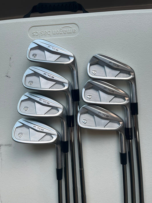 Photo of Taylormade P7CB Iron Set Stiff Flex Dynamic Gold Mid 115
