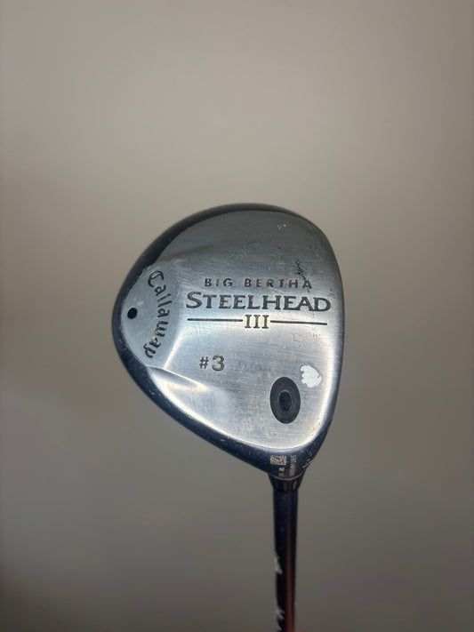 Callaway Steelhead III 3-Wood System III Graphite Stiff Flex 42.25″