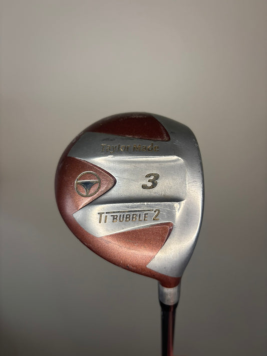 Taylormade Ti Bubble 2 3-Wood Bubble Shaft 2 R-80 Regular Flex 43″ +HC