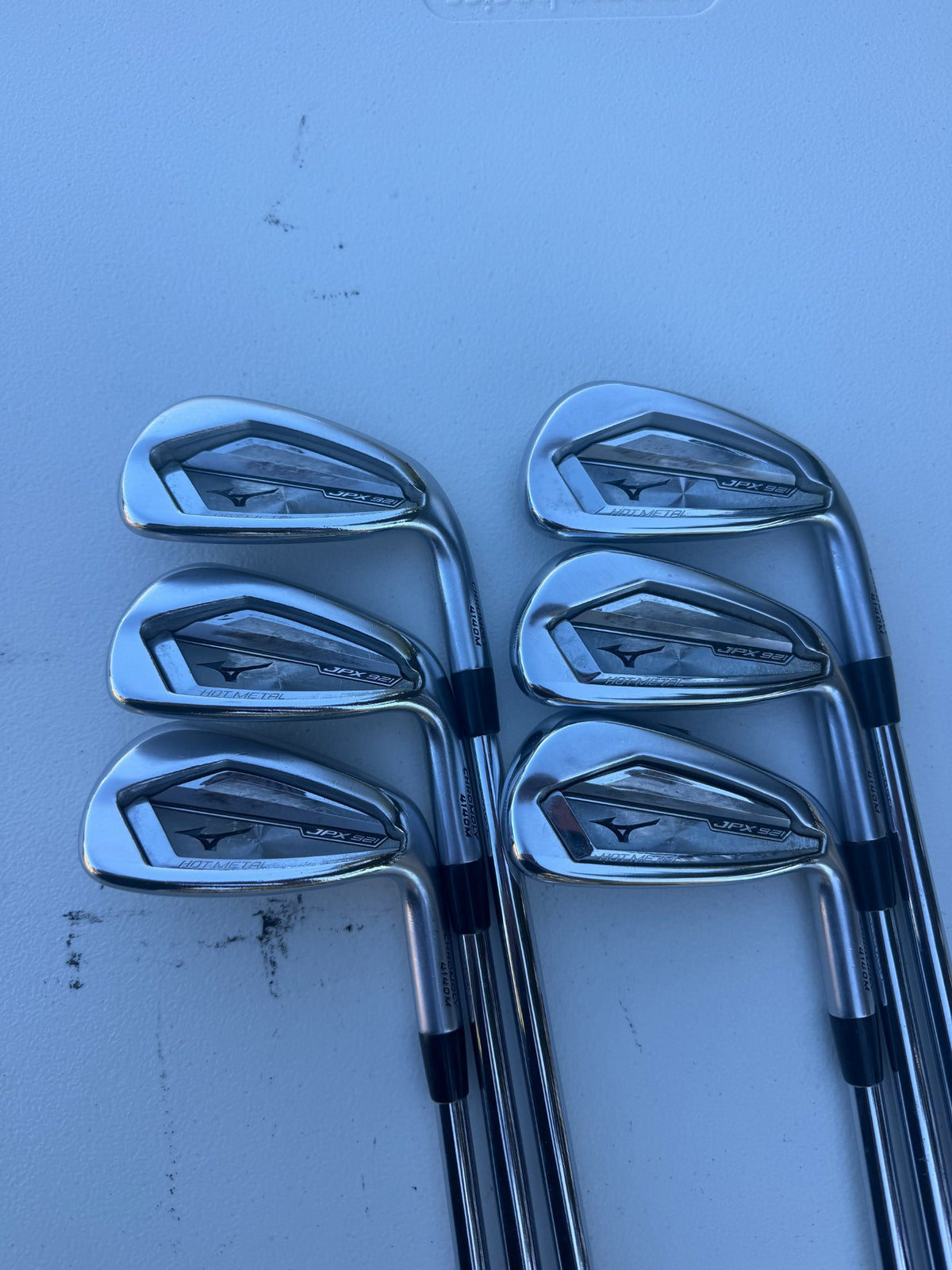 Mizuno JPX 921 Hot Metal Iron Set 5-PW Dynamic Gold 120 Stiff Flex +1/4"