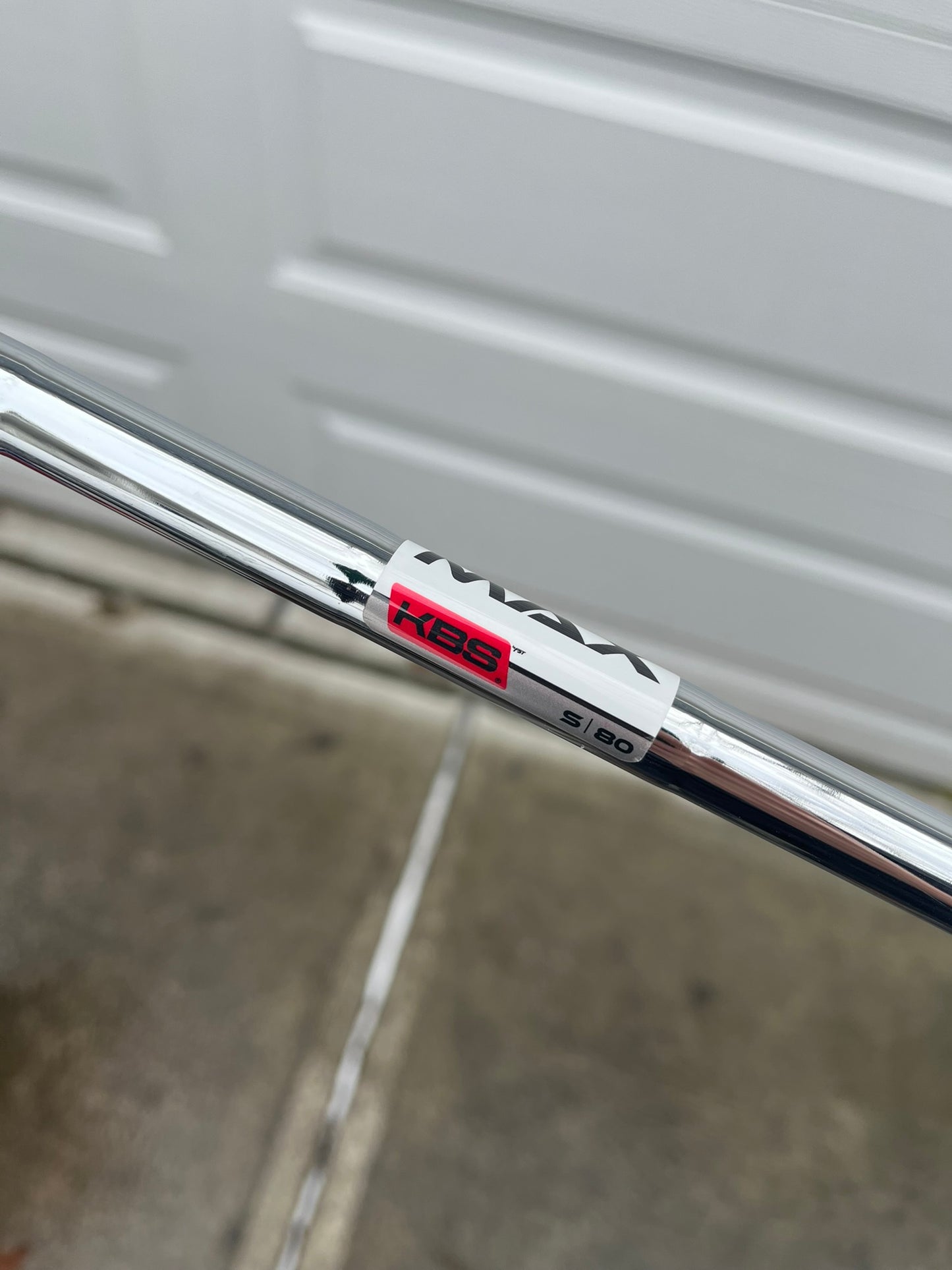 Callaway Elyte HL 7-Iron KBS Max 80 Stiff Flex 37.25″ MINT