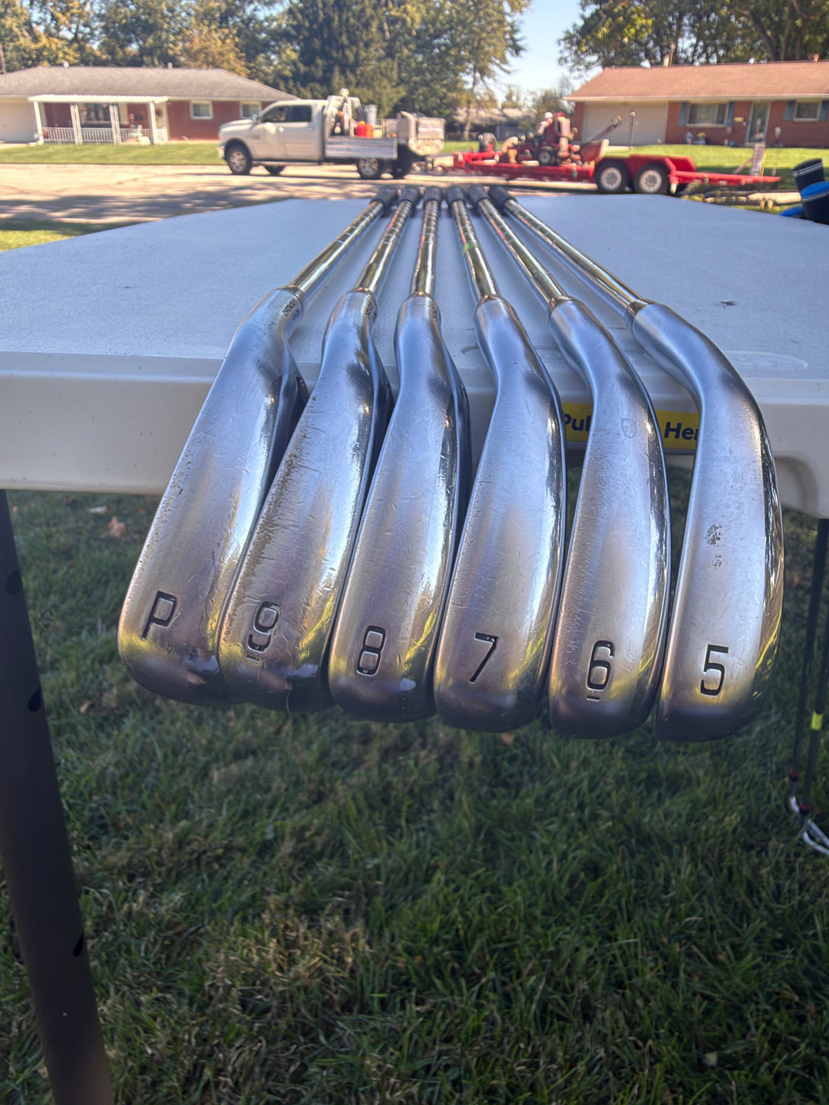 Mizuno JPX 921 Hot Metal Iron Set 5-PW Dynamic Gold 120 Stiff Flex +1/4" — photo 10