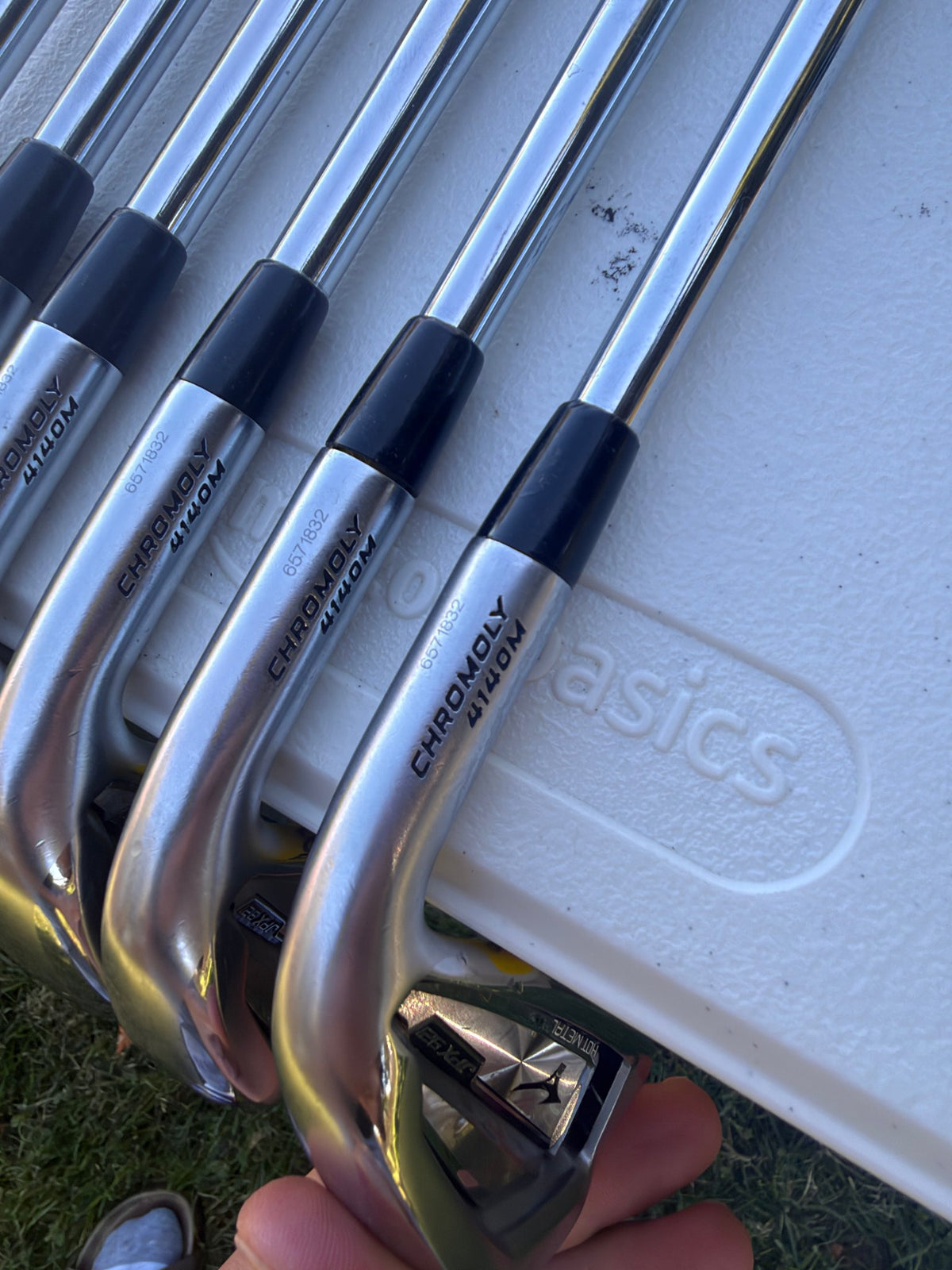 Mizuno JPX 921 Hot Metal Iron Set 5-PW Dynamic Gold 120 Stiff Flex +1/4" — photo 12