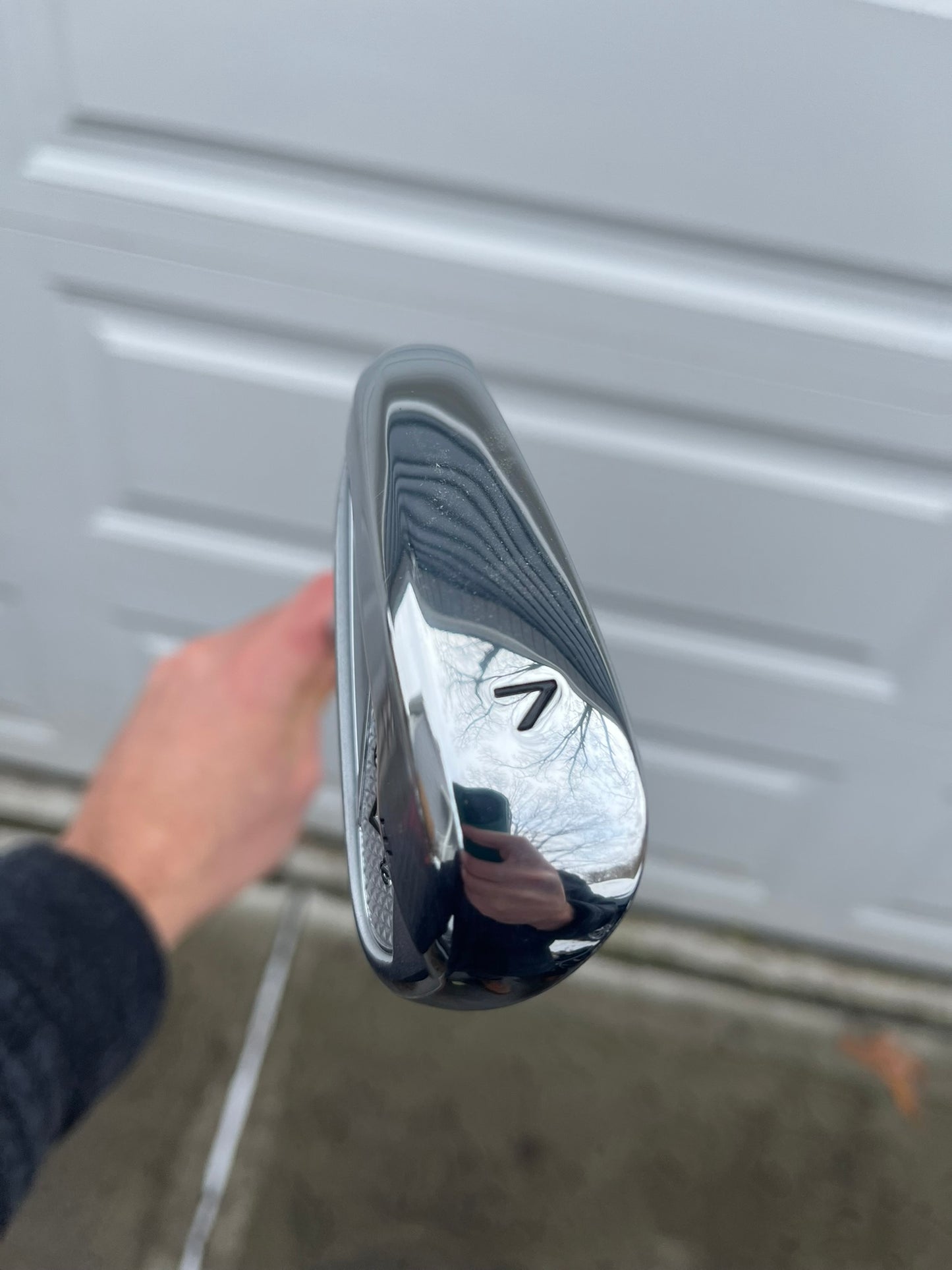 Callaway Elyte HL 7-Iron KBS Max 80 Stiff Flex Lefty 37.25″ MINT