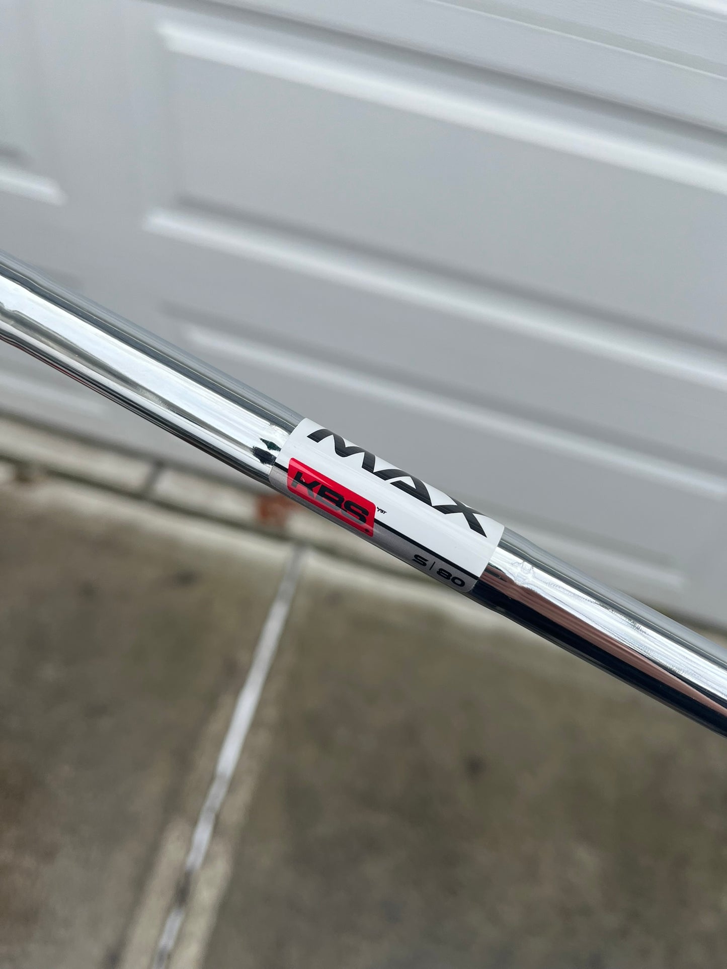 Callaway Elyte HL 7-Iron KBS Max 80 Stiff Flex Lefty 37.25″ MINT