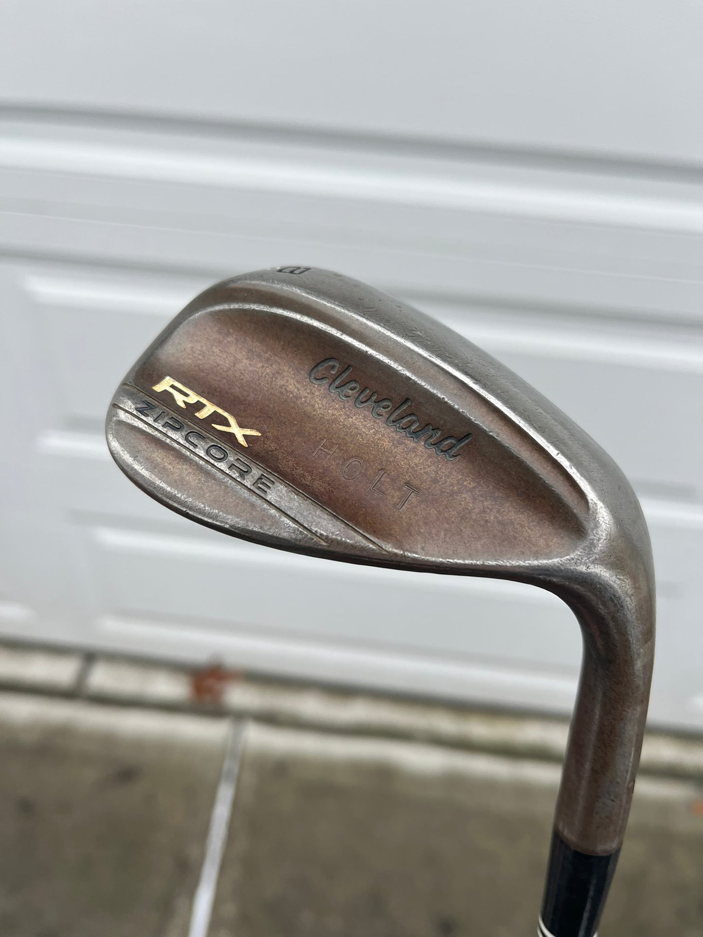 Cleveland Tour Issue RTX ZipCore Raw Lob Wedge 58° / 10 S400 Stiff Flex 35.25″
