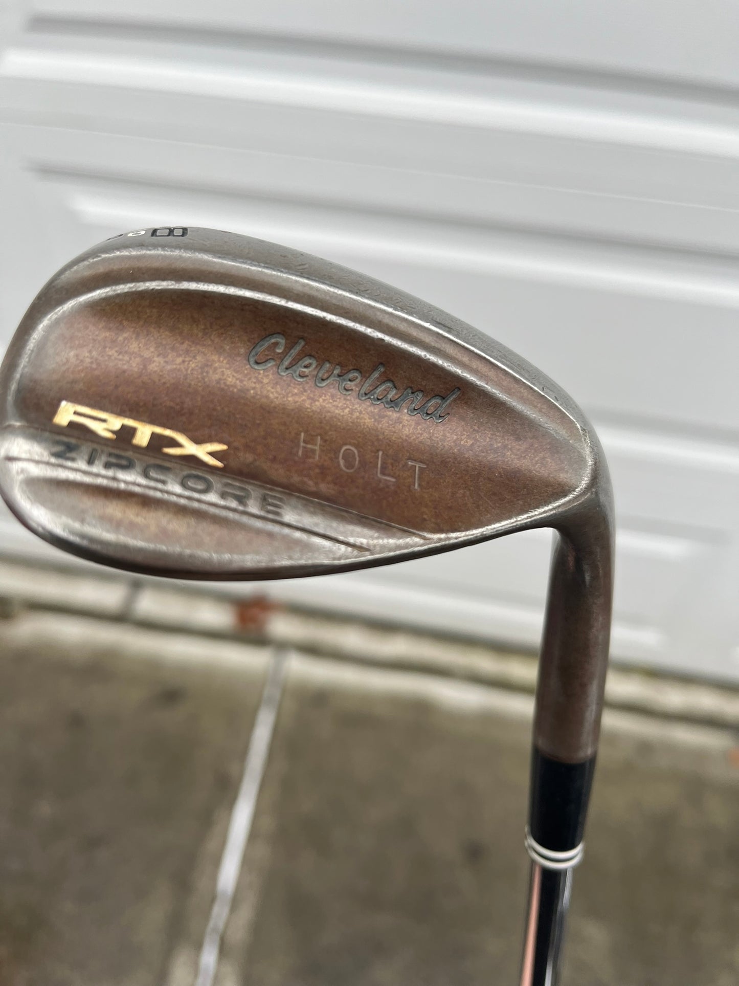 Cleveland Tour Issue RTX ZipCore Raw Lob Wedge 58° / 10 S400 Stiff Flex 35.25″
