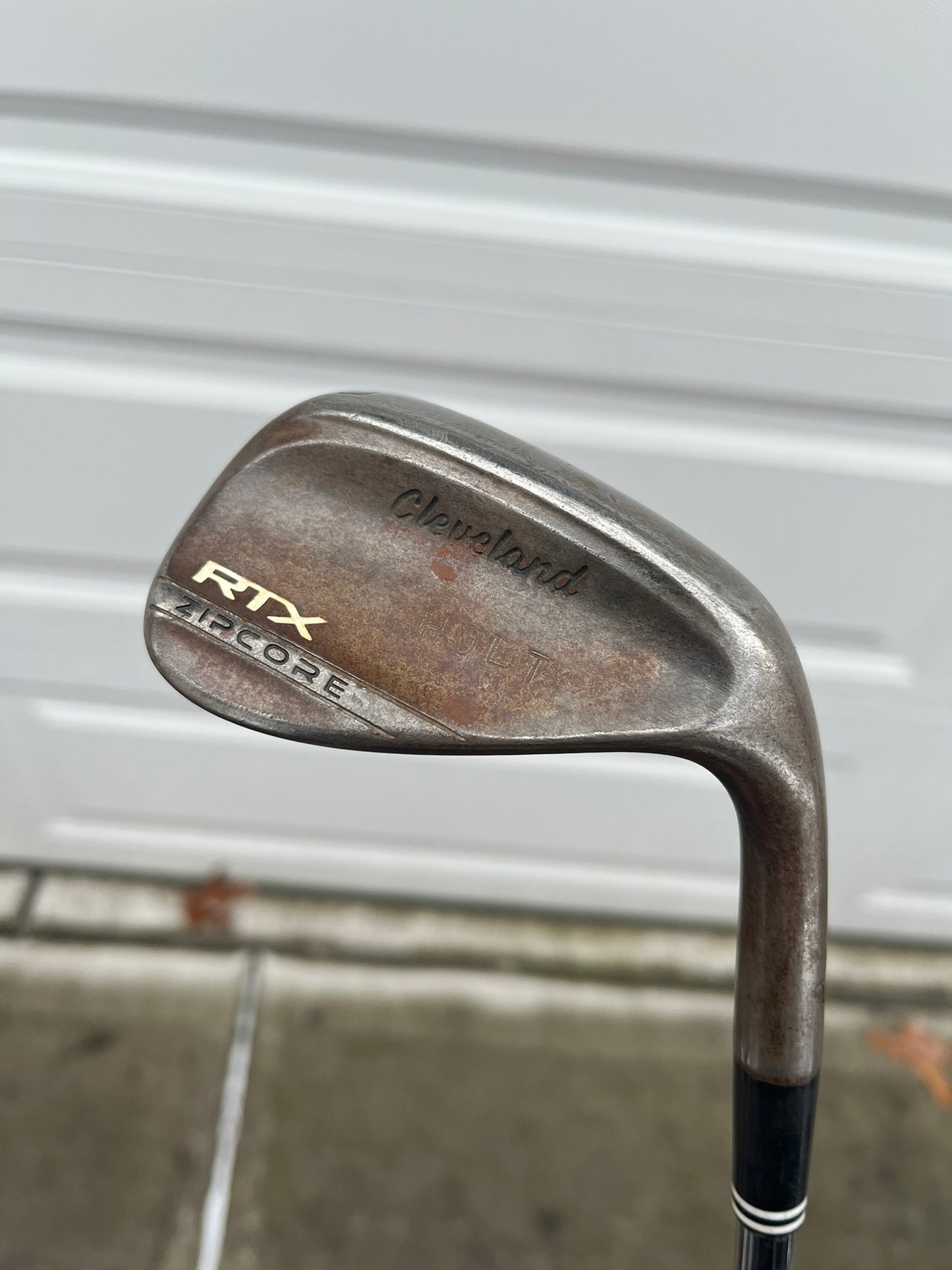 Cleveland Tour Issue RTX ZipCore Raw Gap Wedge 50° / 10 S400 Stiff Flex 35.75″