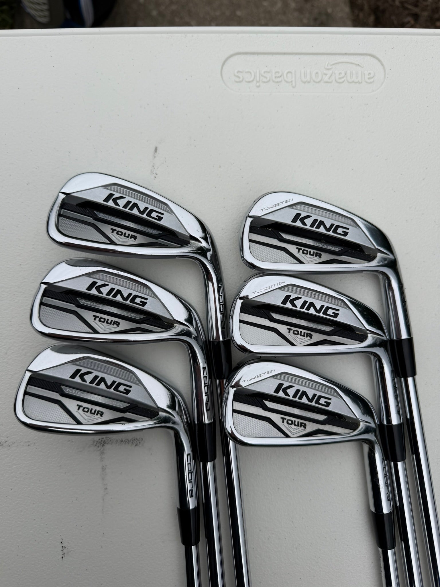 Photo of Cobra KING MIM Tour Iron Set Extra Stiff Flex Ns Pro Tour 105