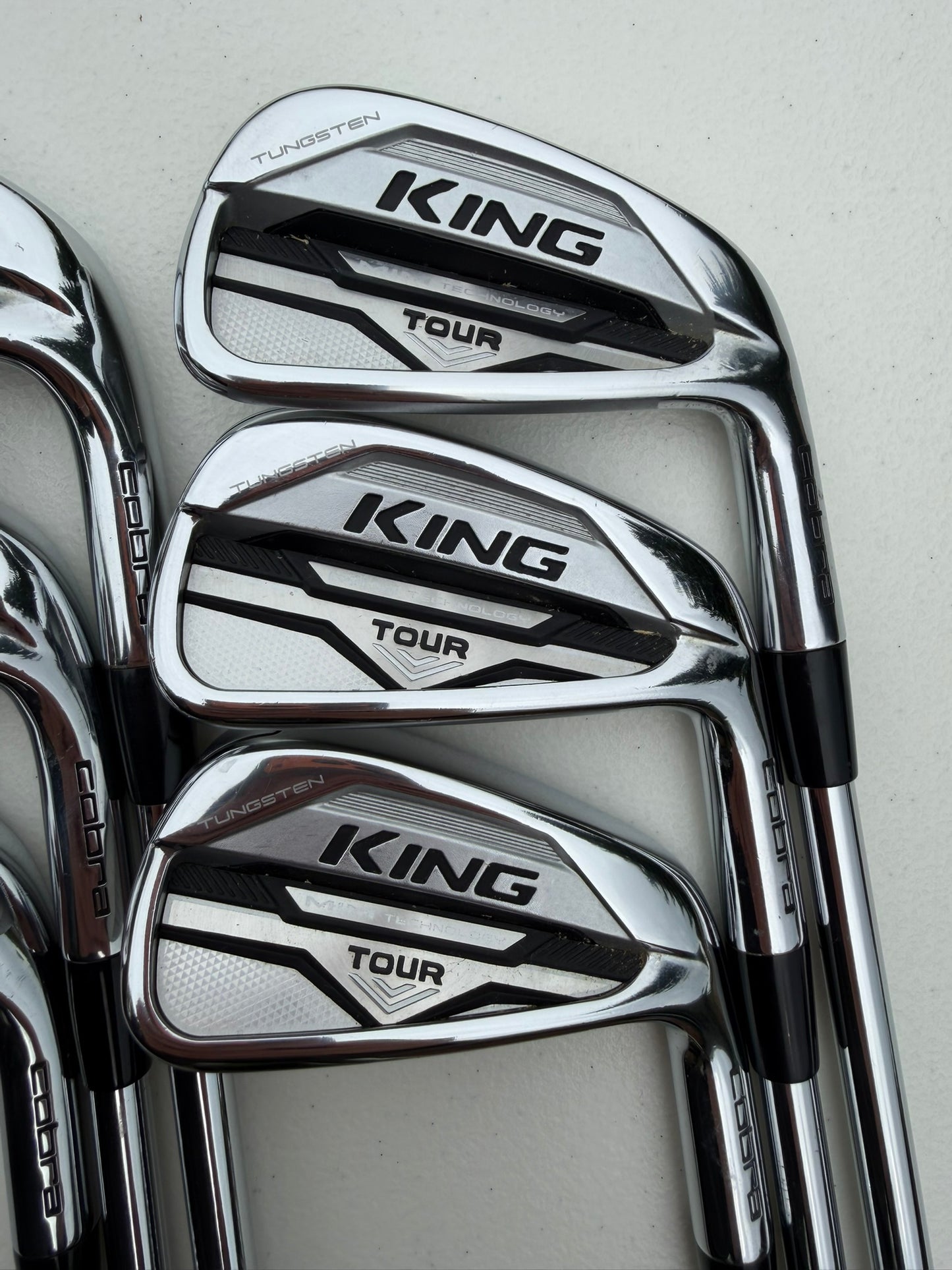 Photo of Cobra KING MIM Tour Iron Set Extra Stiff Flex Ns Pro Tour 105