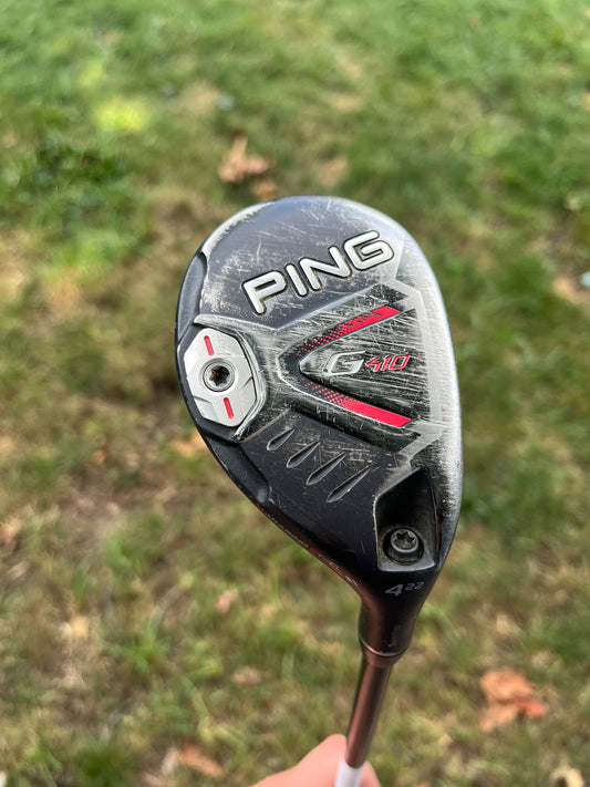 Photo of Ping G410 4 Hybrid 22° Stiff Flex Alta Cb 70