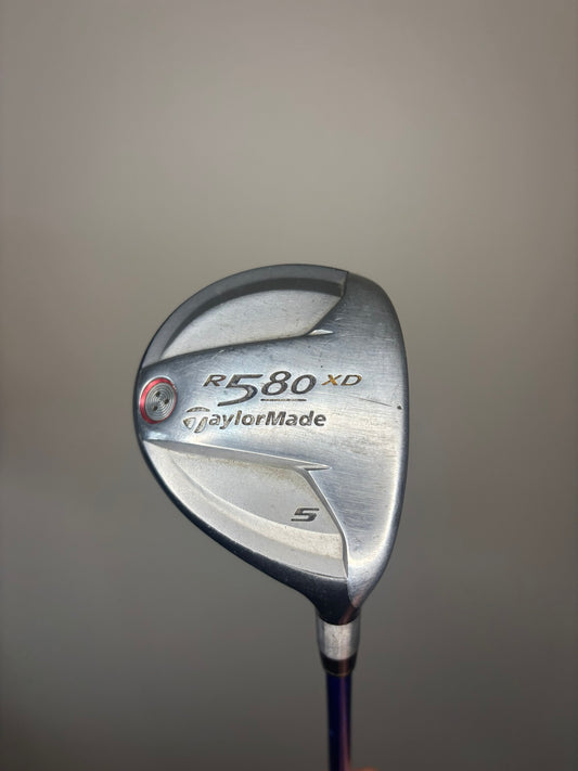 Taylormade R580 XD 5-Wood Fujikura Hyperlite Stiff Flex 42.25″ +HC NICE
