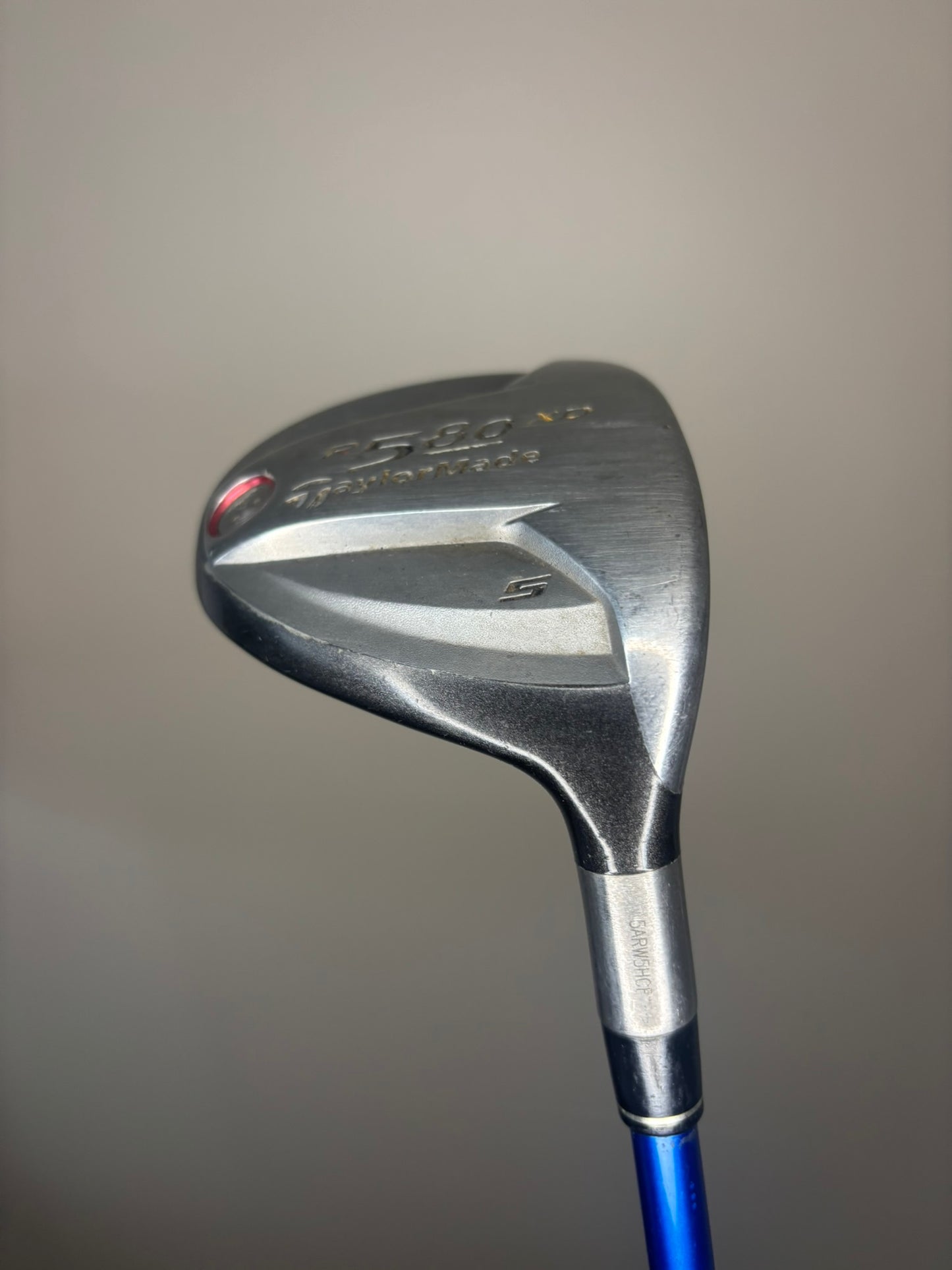 Taylormade R580 XD 5-Wood Fujikura Hyperlite Stiff Flex 42.25″ +HC NICE
