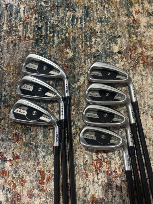 Ping G400 Iron Set 4-PW Red Dot ALTA CB Regular Flex +1/4″ NICE