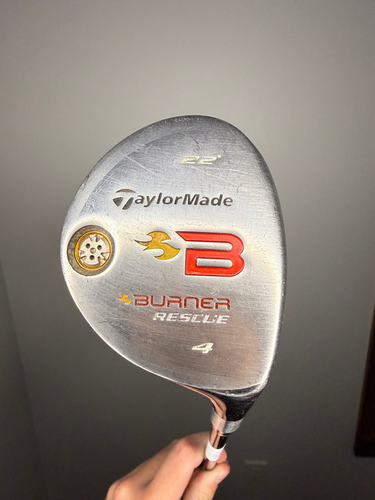 TaylorMade Burner Rescue 4-Wood 22° REAX 60 Regular Flex 40″