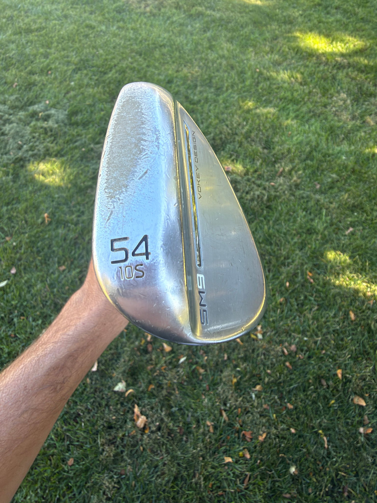 Titleist Vokey SM9 Tour Chrome Sand Wedge 54° / 10 Wedge Flex 35.5" — photo 4