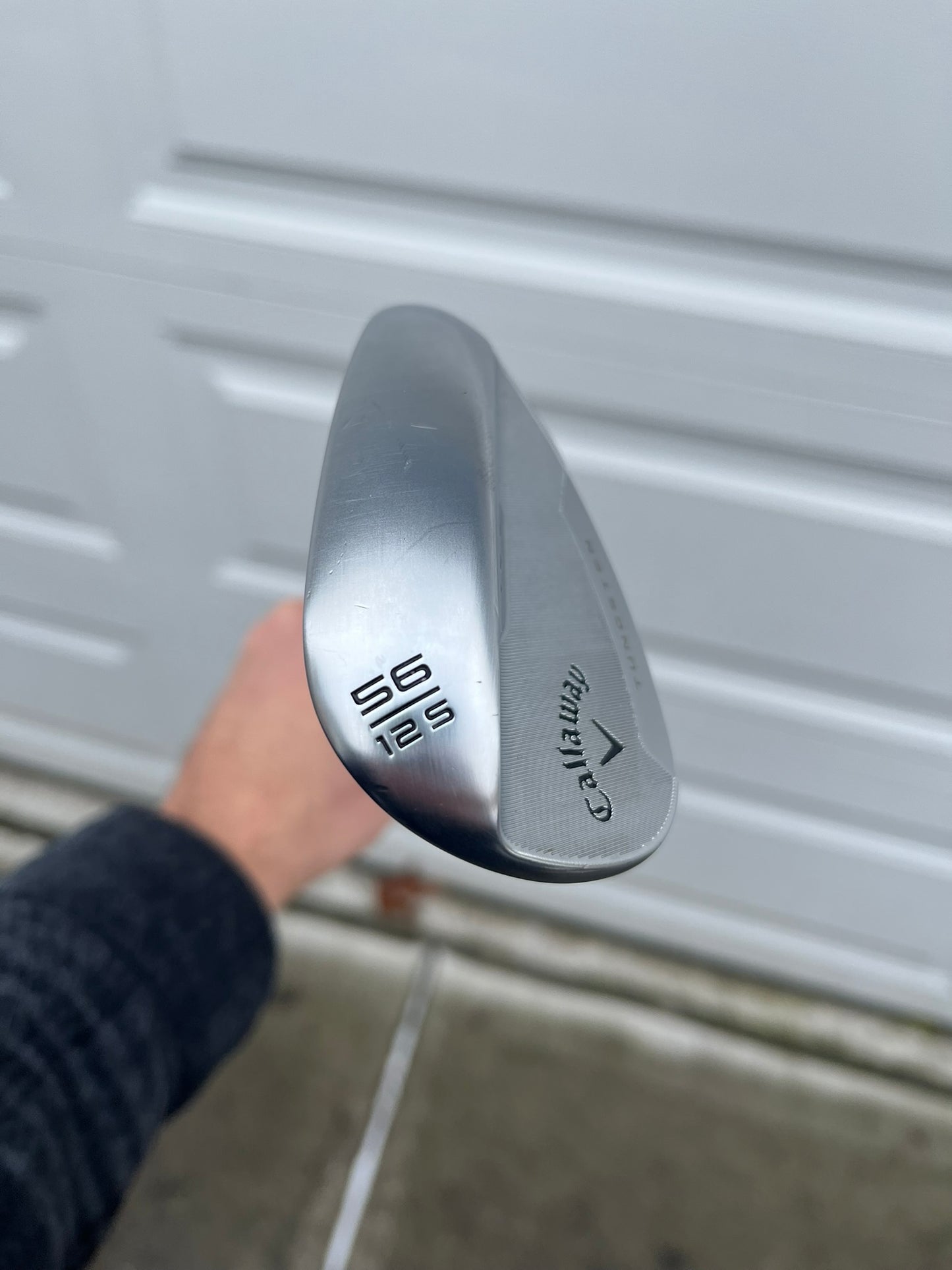 Callaway Opus Platinum Chrome Sand Wedge 56°/12 Tour Issue Wedge Flex 35.25″